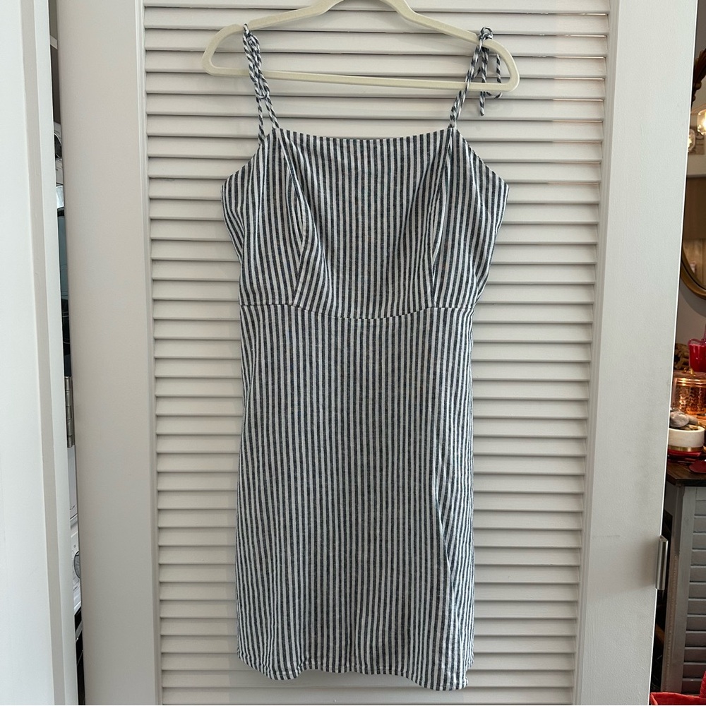 Old Navy Fit & Flare Tie-Shoulder Mini Cami Dress